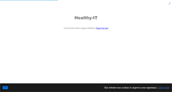 Desktop Screenshot of healthy-it.com